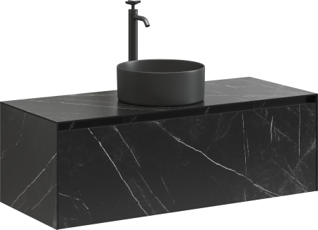 Тумба под раковину Sancos  Stone ST120NM Nero Marquina